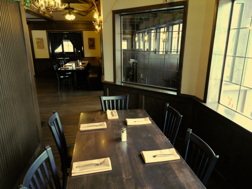 Rustic dining tables